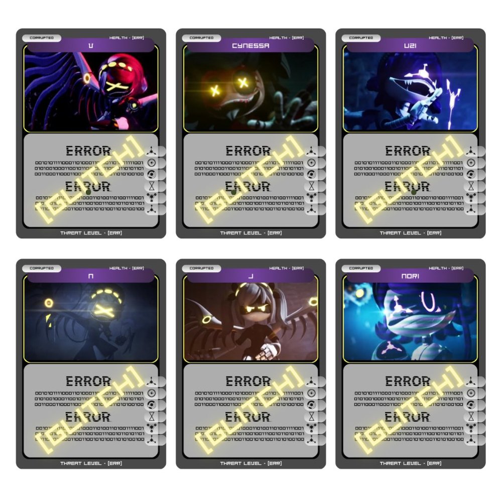 MURDER DRONES Trading Card Game